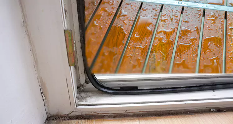 Water Leaking Wooden Patio Doors Repair in Fremont, CA