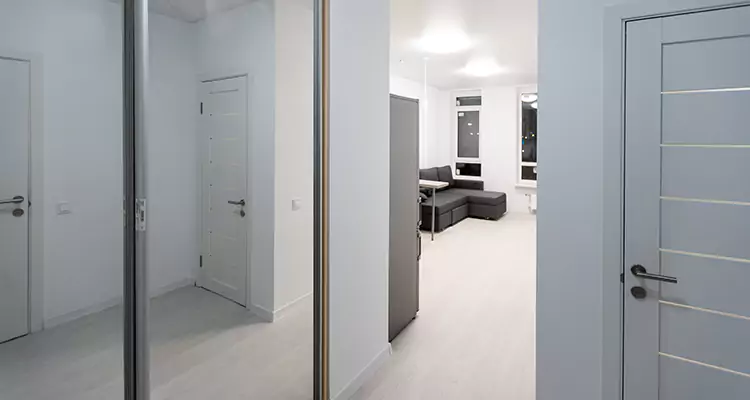 Modern Mirrored Closet Doors Repair in Fremont, CA