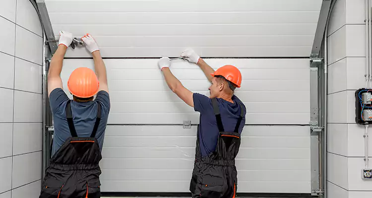 Garage Door Bottom Panel Repair in Fremont, CA