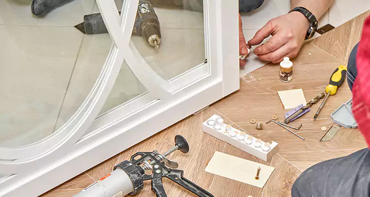 Interior Patio Door Casing Repair in Fremont, CA
